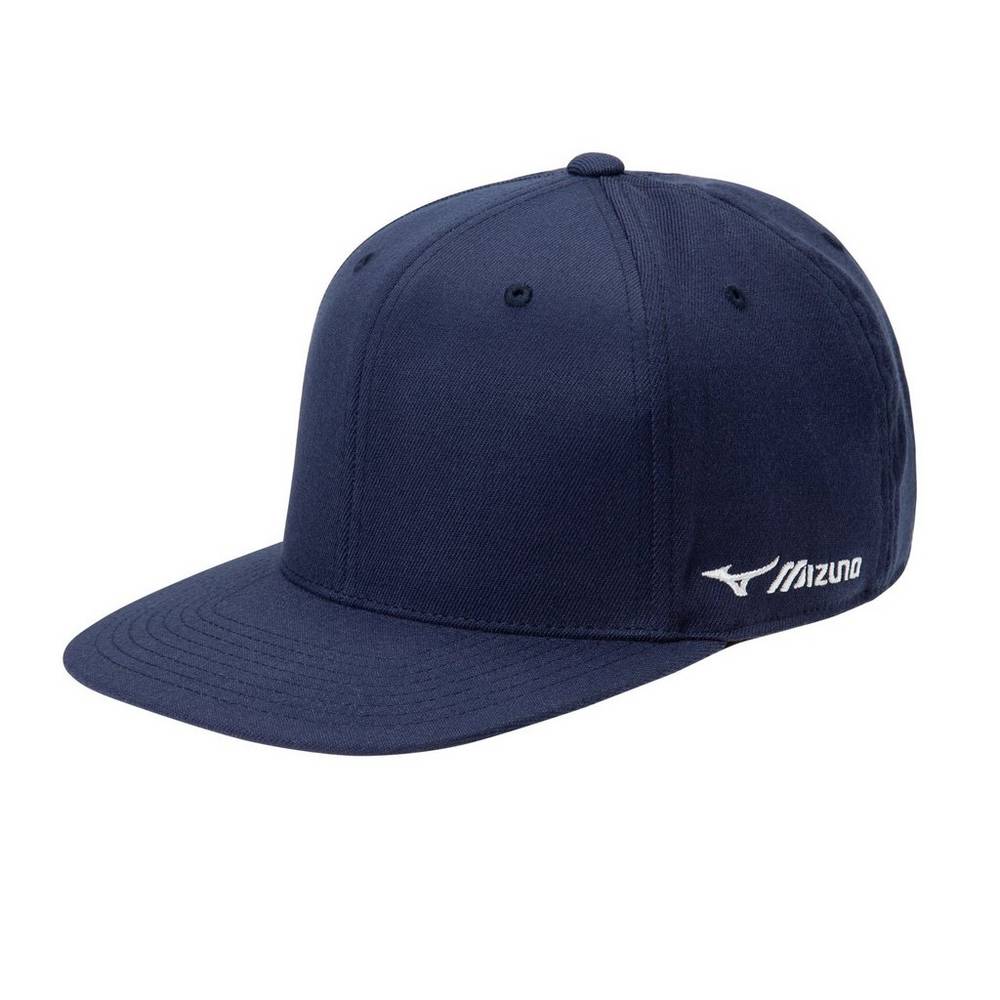 Gorro Mizuno Team Snapback Hombre Azul Marino Outlet IVHS-69450